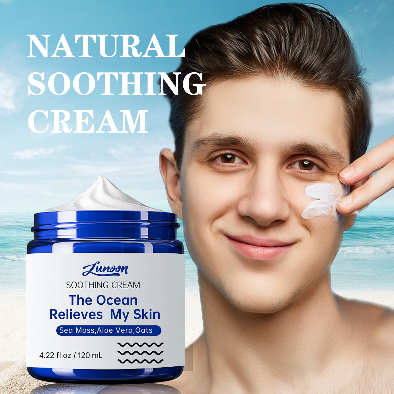 Relaxing facial cream